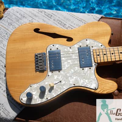 1976 Greco Spacey Sounds TE500N - (TE-500) Telecaster Thinline Clone - Ash Body - Made in Japan - PRO SET UP w Perfect Frets/Action/Intonation! image 13