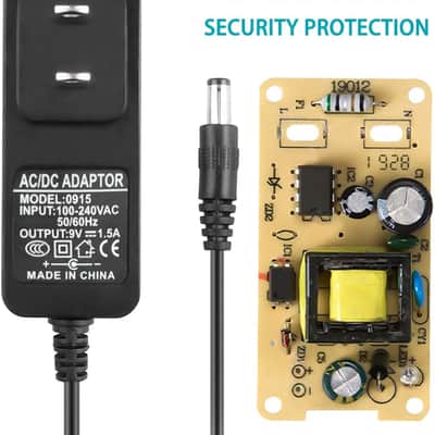 9V Power Adapter fits for Casio Keyboard AD-5, AD-5MU AD-5MR WK-110 WK-200 LK-100 LK-220 CTK-496 CTK-573 CTK-700 CTK-710 CTK-720 CTK-2100 Replacement Supply Charger Extra Long Cable Cord 8.2ft image 5