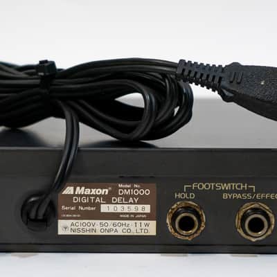Maxon DM1000 Digital Delay Signal Processor Rackmount - Vintage image 5