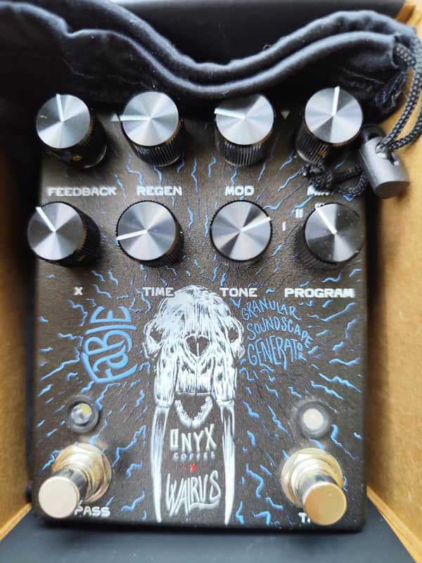 Walrus Audio Fable Granular Soundscape Generator Limited Edition - Onyx Series 2023 - Onyx image 1