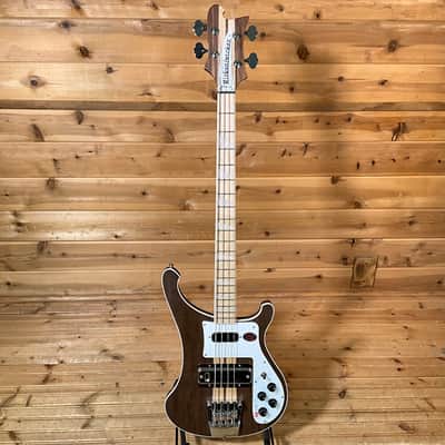 Rickenbacker Model 4003W Walnut Electric Bass - Natural Walnut image 2