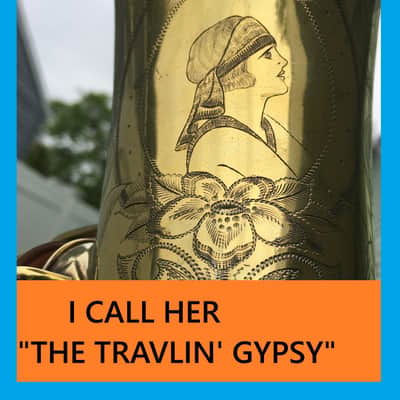 SUMMER DEAL FANTASTIC CONN STENBERG PORTRAIT GOLD PLATED ALTO SAXOPHONE " THE TRAVLIN' GYPSY "1924 FINISH 00 NEW PADS image 1