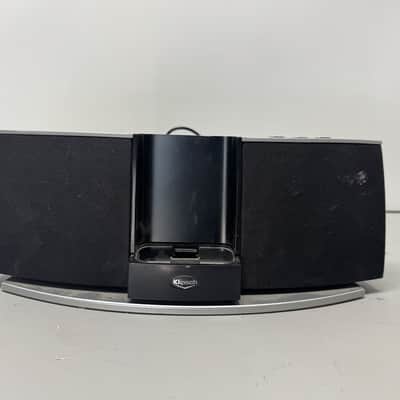 Klipsch iGroove iPod iPhone 30-Pin Dock Speaker System Shelf Stereo Aux Input image 1