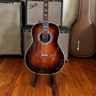 1981 Ovation 1658 Custom Legend 12-String  - Sunburst image 9