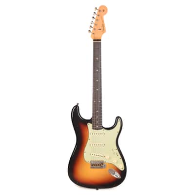 Fender Custom Shop 2026 Time Machine 1960 Stratocaster Journeyman Relic Bleached 3-Tone Sunburst (Serial #CZ591635) image 4