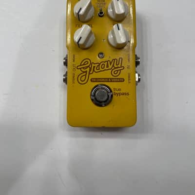 TC Electronic Gravy Tri Chorus & Vibrato Stereo Rare Guitar Effect Pedal image 1
