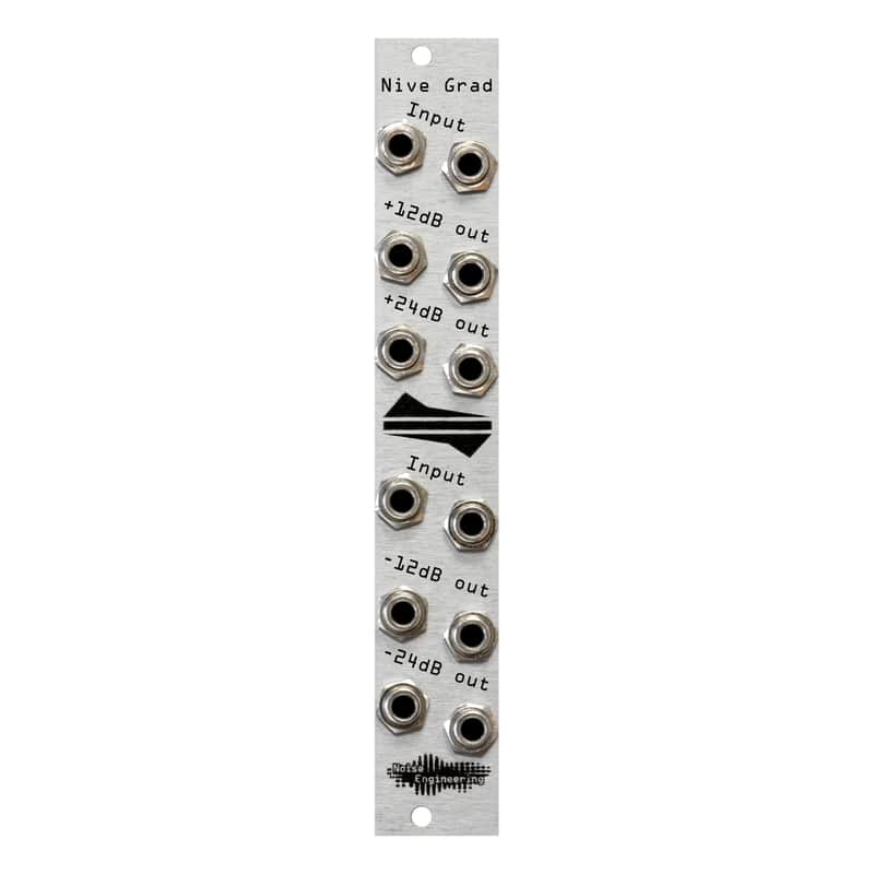 Noise Engineering Neve Grad Eurorack Level Shifting Module (Silver) image 1