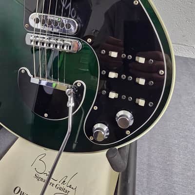Guild BM01 Brian May Signature Pro 1994 - Green in Original Case image 3