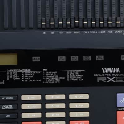 YAMAHA RX5 Digital Rhythm Programmer New Battery w/power supply Adapter From JP image 4