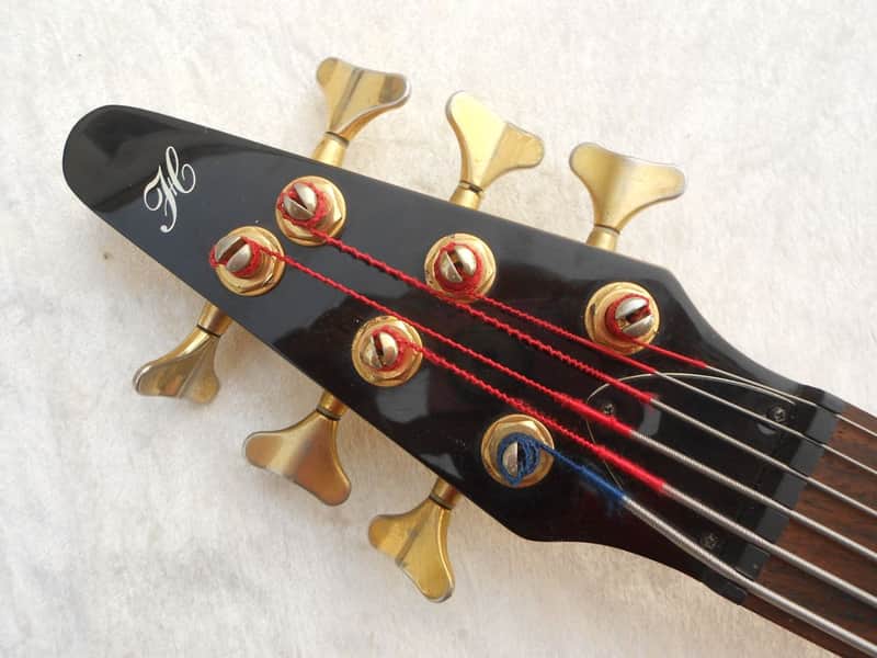 Hohner Professional B Bass 6 strings VI Vintage 90's Neck through