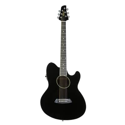 Ibanez Talman TCY10E Black - Acoustic Guitar image 2