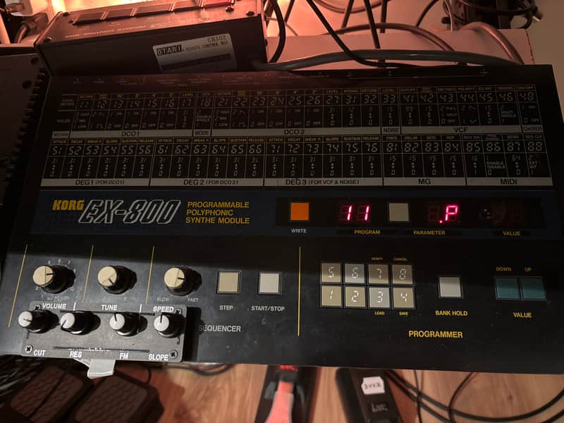 Korg EX-800 1984 | Reverb