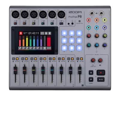 Zoom Podtrack P8 Podcast Recorder image 1