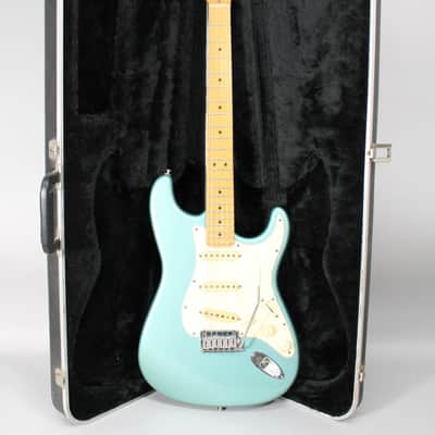 1997 Fender American Standard Stratocaster Teal Green Metallic Finish w/OHSC image 1