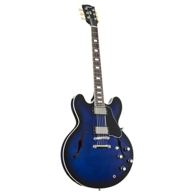 Gibson ES-335 Figured Deep Ocean Burst - Semi Acoustic Guitar image 1