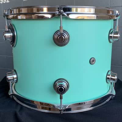 DW Performance Series 9x12" Rack Tom in Satin Mint Green Lacquer (Rm4) image 4