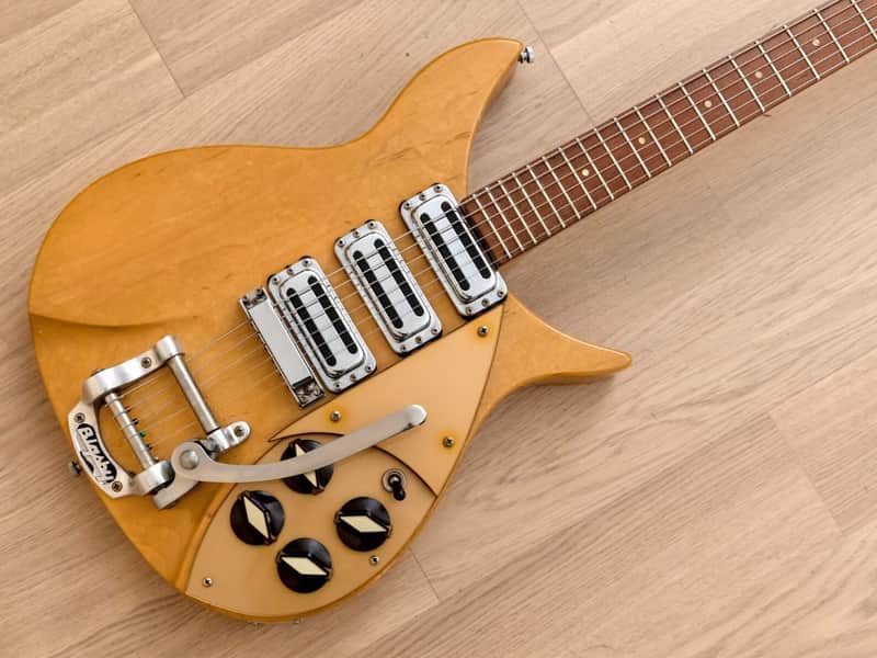 1996 Rickenbacker 325V59 Capri Mapleglo Vintage Reissue John Lennon w/ Case image 1