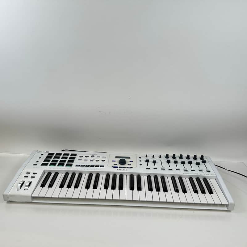 Arturia KeyLab 49 MKII Professional MIDI Keyboard Controller (White) image 1