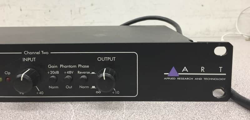 ART Dual MP - Two Channel Tube Microphone Preamp Model 254 | Reverb