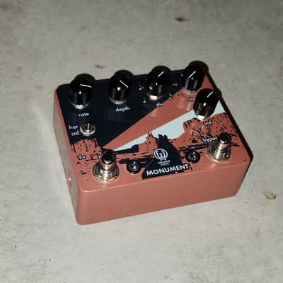 Walrus Audio Monument Harmonic Tap Tremolo V1 - Coral / Black image 8