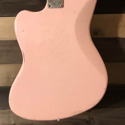 Von K Guitars J-Master Offset Body Shell Pink Prism Flake Nitro Lacquer Finish image 9