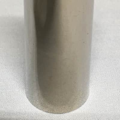 standard metal clarinet mouthpiece cap Bb clarinet 1980's Silver image 2