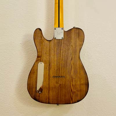 Partscaster Telecaster Roasted Ash Body HS Pickup One Piece Maple Neck 2026 - Roasted Clear image 13