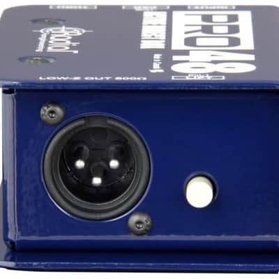 RADIAL Pro48 active direct box used on stage or in home recording studios, for active and passive instruments image 3