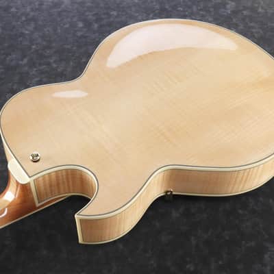 Ibanez LGB30-NT George Benson Signature Hollow Body Guitar 6-String - Natural + Case MF100C image 14