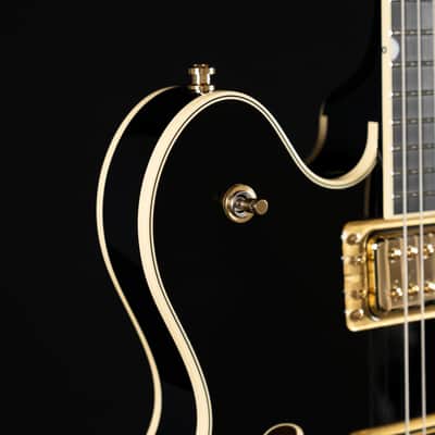 Gretsch Pro Broadkaster LX Semi-Hollow Electric Guitar – Black image 3