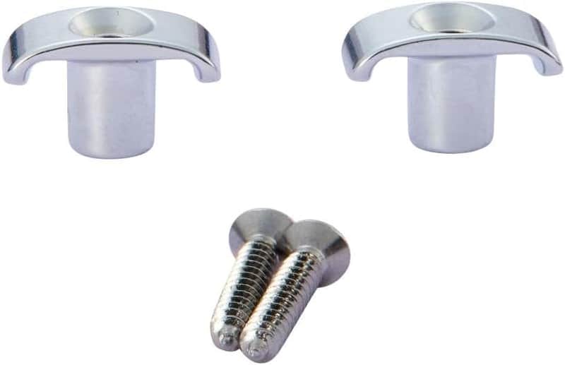 Set of 2 Stainless Steel Guitar String Guides Steel String Retainers Stainless String Trees for American Ultra/Elite/Pro series ST/TL Chrome image 1