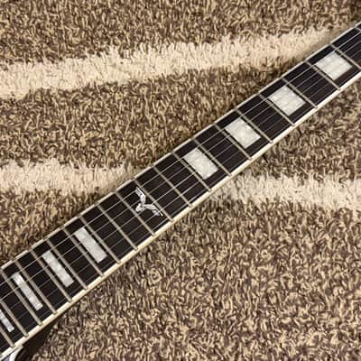 RARE! 2018 Epiphone Richie Faulkner Signature Flying V Custom Ebony Judas Priest image 5
