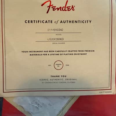 Fender American Performer Stratocaster with Rosewood Fretboard 2018 - Present - Honeyburst image 7