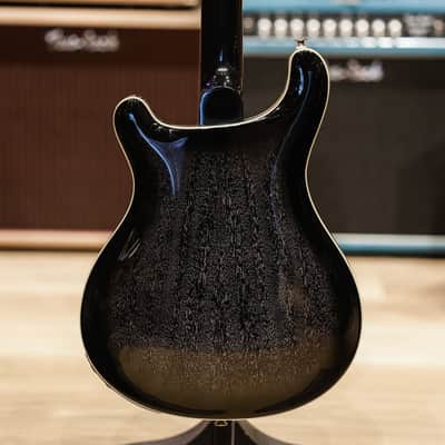PRS SE Hollowbody Standard Piezo - Doghair Smokeburst-Grey image 3