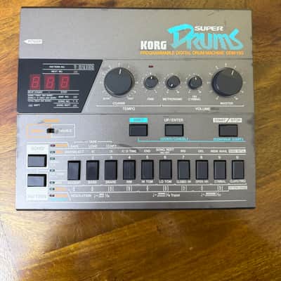 Korg DDM-110 Programmable Digital Drum Machine Super Drums