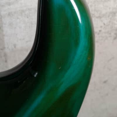 Valley Arts M Series Super Strat 80-90s Trans Aqua / Emerald Green image 18