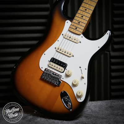 Fender JV Modified 50's Reissue Stratocaster HSS Two Tone Sunburst image 1