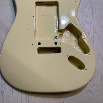 Fender American Stratoscaster ‘96 Body 1996 - Olympic white Gloss image 11