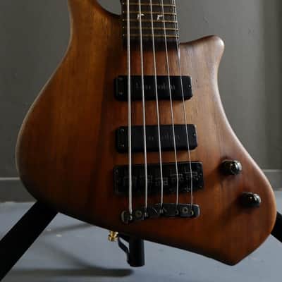 Warwick Warwick Dolphin Pro I wide neck 5 strings Bass 1991 - Natural Satin image 1