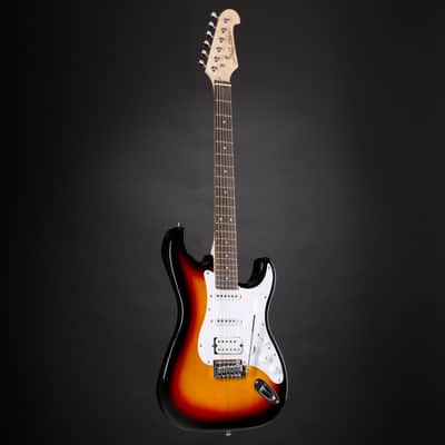 J & D ST Rock HSS SB Sunburst - Electric Guitar image 8