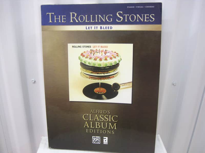 The Rolling Stones Let It Bleed Alfred's Classic Album Editions Piano Vocal Chords Music Song Book image 1