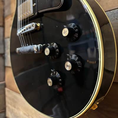 1970's Ibanez MIJ Lawsuit LP Black w/case image 3
