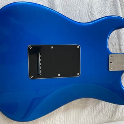 Fender American Series Stratocaster 2004 - Chrome Blue image 2