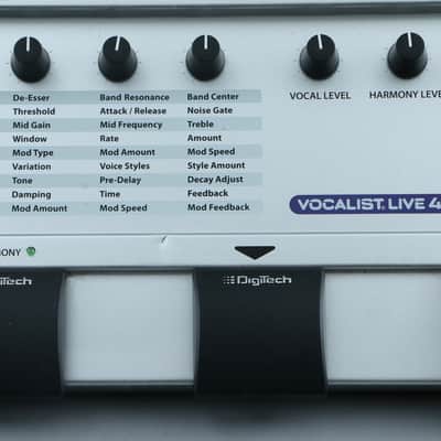 Digitech Vocalist Live 4 VL4 Vocal Effects Pedal P-30682 image 2