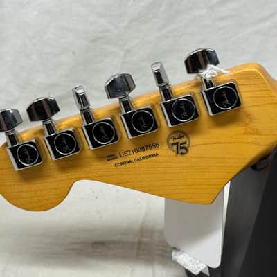 Fender American Professional II 2 Stratocaster Guitar with Case 2021 - Dark Night / Maple neck image 10