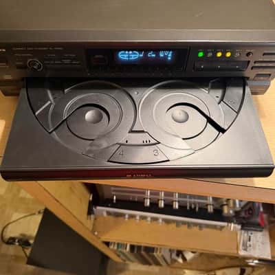 Technics 5-CD Changer W/Pitch Control SL-PD987 Made In Japan New Belts Rare🎶🔥 image 7