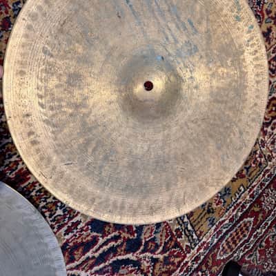 1960s Super Zyn 14” HiHats - B20 Made in England image 4