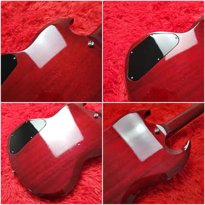1990's Burny RSG-65 '63 (RSG-60 '63) Revival Series SG Standard - Cherry Red - Made In Japan MIJ image 12