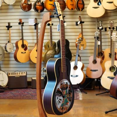 Grestsch G9220 Bobtail Round-neck Mahogany Body Acoustic-Electric Resonator Guitar 2-Color Sunburst image 5