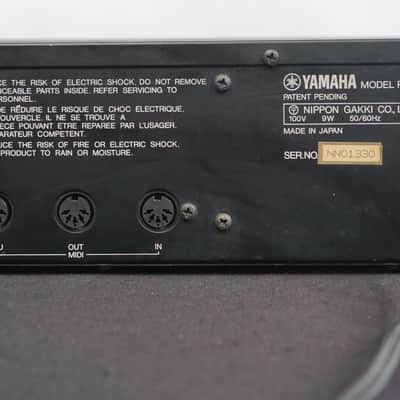 Yamaha PTX8 Percussion Tone Generator Vintage 2U Rack Module - New Screen - 100V image 14